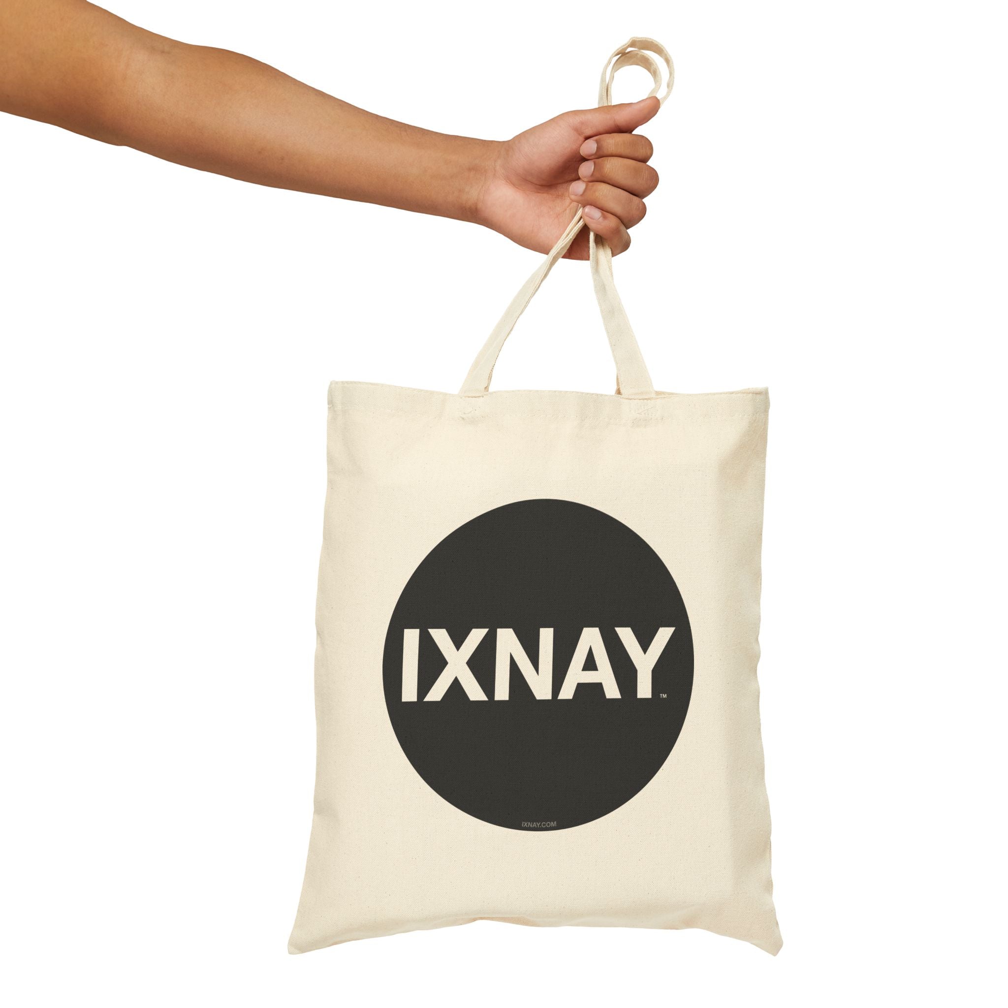 Canvas Tote Bag - 100% Cotton, IXNAY Original Logo