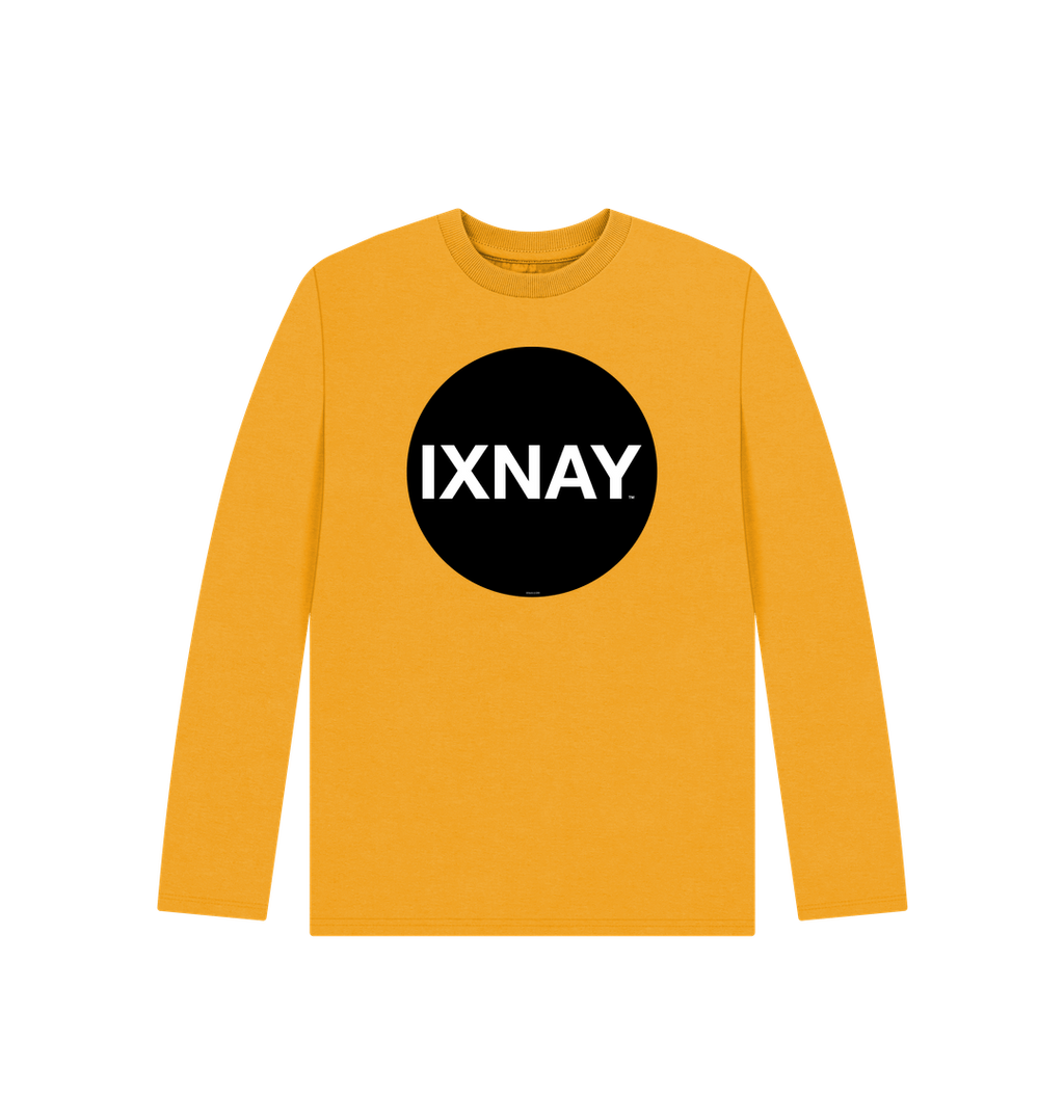 Mustard Printed Kids T-Shirt