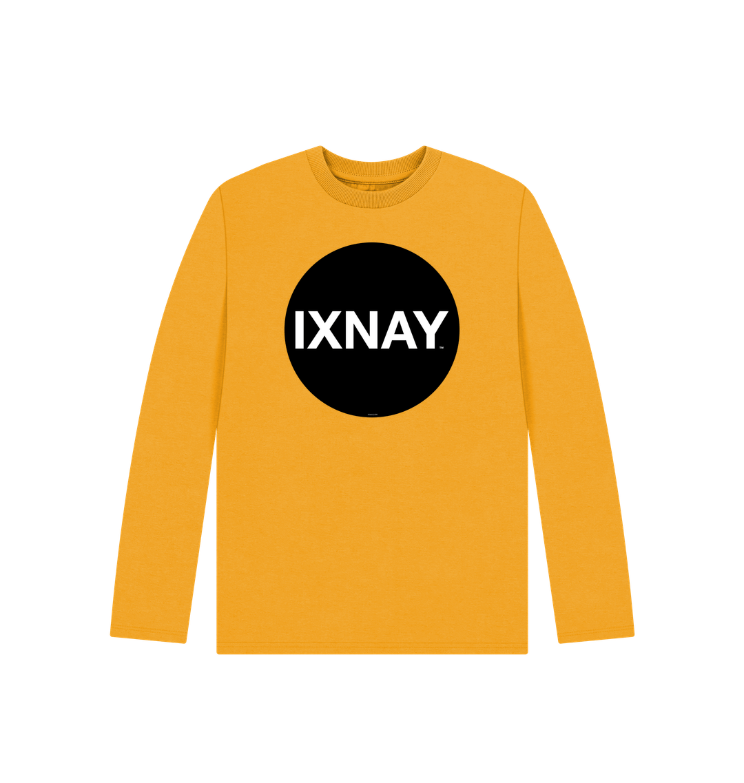 Mustard Printed Kids T-Shirt