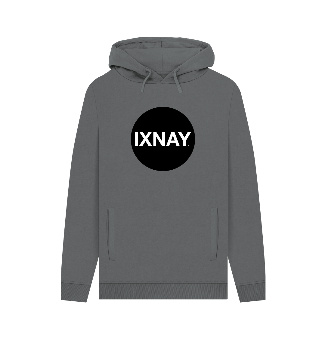 Slate Grey Printed Hoody