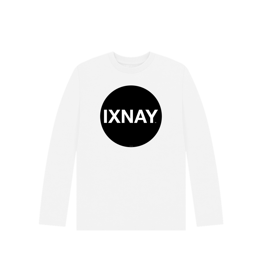 White Printed Kids T-Shirt